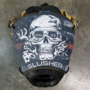 Custom Firefighter SCBA Shields